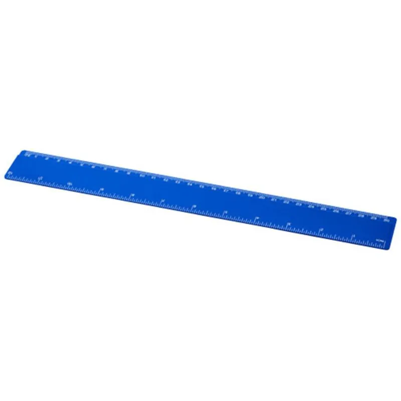 Regla de plástico reciclado de 30 cm Refari